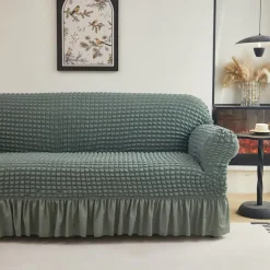 Elastic Jacquard Fabric Sofa Cover Stretch Couch Cover Sectional L Shape Sofa Slipcover Corner Case for Living Room 1/2/3/4 Seat