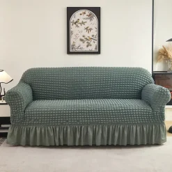 Elastic Jacquard Fabric Sofa Cover Stretch Couch Cover Sectional L Shape Sofa Slipcover Corner Case for Living Room 1/2/3/4 Seat