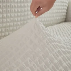 Elastic Jacquard Fabric Sofa Cover Stretch Couch Cover Sectional L Shape Sofa Slipcover Corner Case for Living Room 1/2/3/4 Seat