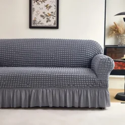 Elastic Jacquard Fabric Sofa Cover Stretch Couch Cover Sectional L Shape Sofa Slipcover Corner Case for Living Room 1/2/3/4 Seat