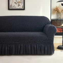 Elastic Jacquard Fabric Sofa Cover Stretch Couch Cover Sectional L Shape Sofa Slipcover Corner Case for Living Room 1/2/3/4 Seat