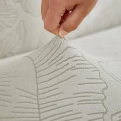 Elastic Jacquard Fabric Style of Skirt Sofa Cover Stretch Couch Cover Sectional L Shape Sofa Slipcover Corner Case for Living Room 1/2/3/4 Seat