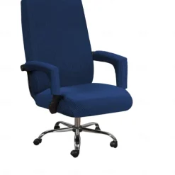 Elastic Office Chair Cover Computer Chair Cover Modern and Simple Fleece Cover Computer Chair Cover Armrest Seat Cover