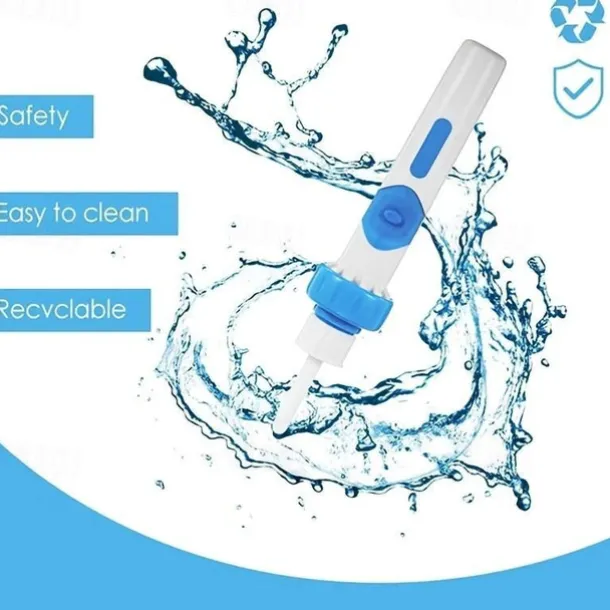 Electric Ear Suction Device,Portable Comfortable Efficient Automatic Electric Vacuum Soft Ear Pick Ear Cleaner Easy Earwax Remover Soft Prevent Ear-Pick Clean Tools Set for Adults Kids