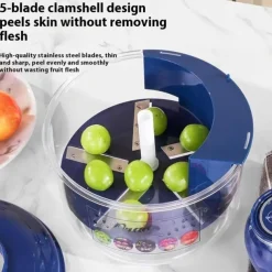 Electric Grape Peeling Machine, Automatic Small Fruit Garlic Peeler Machine Cherry Tomato Garlics Peeler Skin Remover Tool