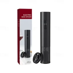 Electric Red Wine Corkscrew Automatic Grape Wine Bottle Opener Illuminated Foil Cutter Take Out Cork Kitchen Gadgets