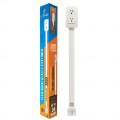 Electrical Outlet Extender. Access Hard-to-Reach Outlets Use Behind Couches, Nightstands, Desks, and More
