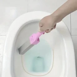 Eliminate Stubborn Hard Water Rings with this 1pc Pumice Stone Toilet Bowl Cleaner - Perfect for Bath/Pool/Household Cleaning! , Bathroom Tools