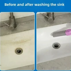 Eliminate Stubborn Hard Water Rings with this 1pc Pumice Stone Toilet Bowl Cleaner - Perfect for Bath/Pool/Household Cleaning! , Bathroom Tools