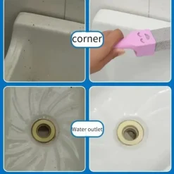 Eliminate Stubborn Hard Water Rings with this 1pc Pumice Stone Toilet Bowl Cleaner - Perfect for Bath/Pool/Household Cleaning! , Bathroom Tools