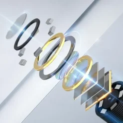 Endoscope Camera with Light,1080P HD Borescope Tools with Adjustable LED Lights, Endoscope with Semi-Rigid Snake Camera, Inspection Borescope for iOS and Android, 16.4ft Single Lens