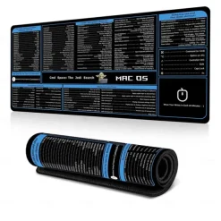 Excel Cheat Sheet Desk Mat, XL Mouse Pad with Shortcuts, 31.5