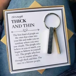 Exquisite Keychain Gift Box for Girls - Perfect Birthday, Bridesmaid, and Bestie Gift