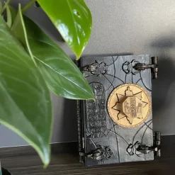 Exquisite Mummy Book of the Dead - Resin Craft Magic Book Ornament