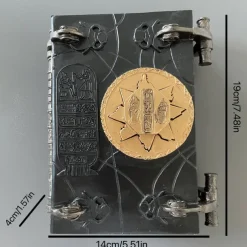 Exquisite Mummy Book of the Dead - Resin Craft Magic Book Ornament