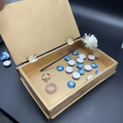 Exquisite Mummy Book of the Dead - Resin Craft Magic Book Ornament