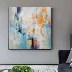 Extra Large Abstract painting handmade Wall Art Textured Painting On Canvas Impressionism Wall Decor Abstract Modern Painting Extra Large oil painting for Wall Art picture