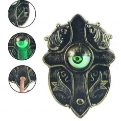 Eyeball Doorbell Halloween Door Decorations,Haunted House Horror Halloween Party