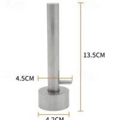 Falafel Scoop - Stainless Steel Professional Falafel Maker Scoop | Stainless-Steel Falafel Maker Tool Food Safe and Non-Sticky Falafel Baller Scoop Mold