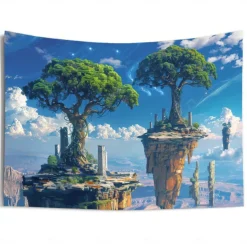 Fantasy Tree of Life Hanging Tapestry Wall Art Large Tapestry Mural Decor Photograph Backdrop Blanket Curtain Home Bedroom Living Room Decoration