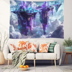 Fantasy Tree of Life Hanging Tapestry Wall Art Large Tapestry Mural Decor Photograph Backdrop Blanket Curtain Home Bedroom Living Room Decoration