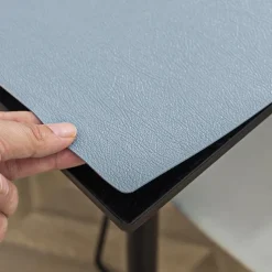 Farmhouse Table Mat Cover 100% Waterproof Oil-Proof Vinyl PVC Table Cloth, Rectangle Tablecloth Protector for Dining Table, Outdoor and Indoor