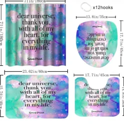 Fashionable Shower Curtain 180cm*180cm(70