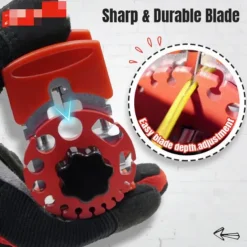 Fast Wire Stripper Cable Stripper Universal Fast Wire Puller Wire Circuit Breaker Portable Wire Stripper Multi-tool Cable Cutter