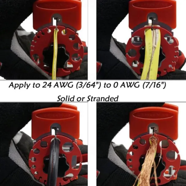 Fast Wire Stripper Cable Stripper Universal Fast Wire Puller Wire Circuit Breaker Portable Wire Stripper Multi-tool Cable Cutter