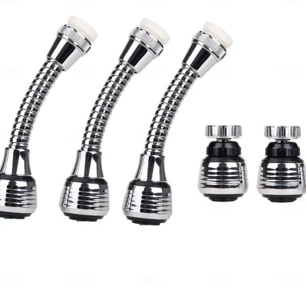Faucet Accessories,360° Rotatble Kitchen Faucet Nozzle Adapter Bathroom Faucet Accessories Filter Sprayers Tap Water-saving Device
