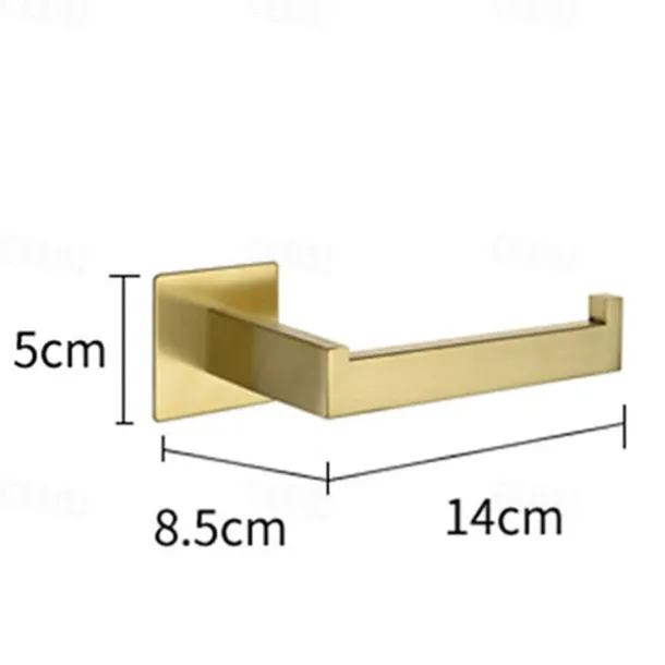 Faucet accessory - Superior Quality Set / Towel Bar / Toilet Paper Holder Contemporary / Antique Stainless Steel Brushed