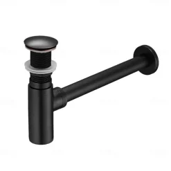 Faucet Accessory Superior Quality - Contemporary Copper Pop-up Water Drain Without Overflow Chrome