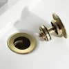 Faucet Accessory,Copper Titanium Superior Quality Pop-up Water Drain With Overflow
