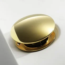 Faucet Accessory,Copper Titanium Superior Quality Pop-up Water Drain With Overflow