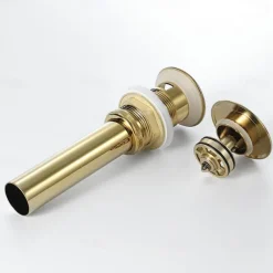 Faucet Accessory,Copper Titanium Superior Quality Pop-up Water Drain With Overflow