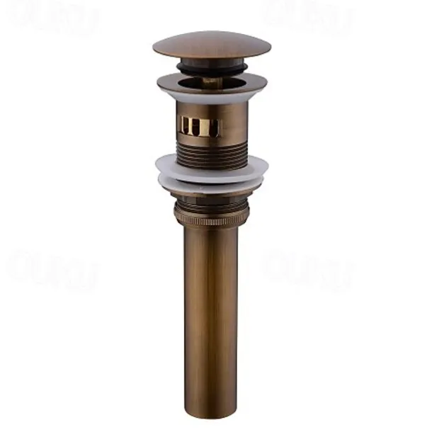 Faucet Accessory,Superior Quality Pop-up Water Drain With Overflow Contemporary Brass Chrome