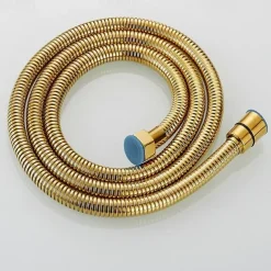 Faucet Accessory,Superior Quality Contemporary Brass Finish Water Supply with Ti-PVD 1.5M Shower Hose