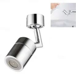 Faucet Extender Aerator 720° Swivel, Universal Splash Kitchen Tap Filter Bathroom Basin Faucet Spray Head Washroom, Water Saving Nozzle Sprayer Attachment