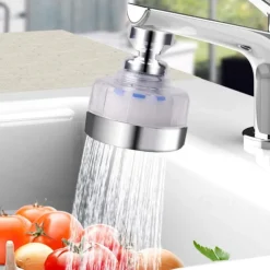 Faucet Water Purifier Household Kitchen Extension Tap Water Filter Nozzle Flower Sprinkler Faucet Splash Head