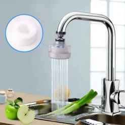 Faucet Water Purifier Household Kitchen Extension Tap Water Filter Nozzle Flower Sprinkler Faucet Splash Head
