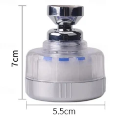 Faucet Water Purifier Household Kitchen Extension Tap Water Filter Nozzle Flower Sprinkler Faucet Splash Head