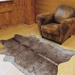 Faux Animal Leather Irregular Doormat Kitchen Mat Floor Mat Non-Slip Area Rug Oil Proof Rug Indoor Outdoor Mat Bedroom Decor Bathroom Mat Entrance Rug