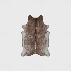 Faux Animal Leather Irregular Doormat Kitchen Mat Floor Mat Non-Slip Area Rug Oil Proof Rug Indoor Outdoor Mat Bedroom Decor Bathroom Mat Entrance Rug