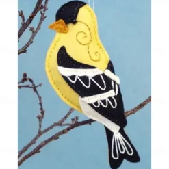 Felt Bird Ornament, 3D Simulation Bird Memorial Handcrafts Ornaments Handmade Plush Tree Wall Decorations Red Bird Gifts Hanging Ornaments