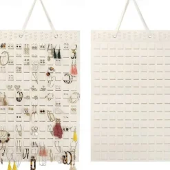 Felt Hanging Bag Earring Storage Hanging Bag Wall Hanging Jewelry Earrings Necklace Ring Storage