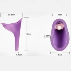 Female Urinal Pee Funnel Portable Urination Device for Camping Travel Hiking Gear,Urinal for Women