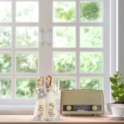 Figurine Celebrating Friendship Room Home Decor Resin Angel Statue Sister Friend Decoration Valentines Day Gift