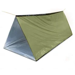 First Aid Tent, Portable Outdoor Emergency Shelter, Waterproof, Windproof And Warm Mylar Emergency Blanket For 2 People, Outdoor Camping Accessories