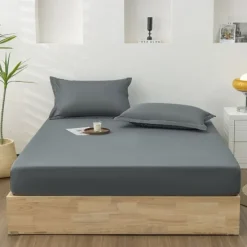 Fitted Sheet,Mattress Protector,Soft Wrinkle & Fade Resistant-Bottom Sheet,Fitted Mattress Pad Cover with Deep Pocket