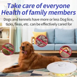 Flea Traps for Inside Your Home, Flea Light Trap for Indoor Flea Infestation, Flea Lamp Catcher Killer For Insect Bedbug Moth Mosquito Fly Ant Cockroach